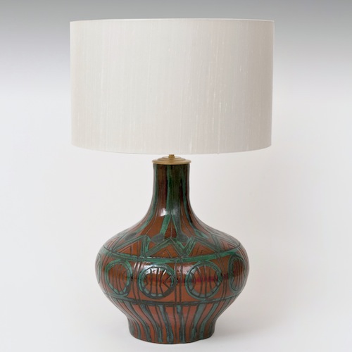 Roger Capron - Grand pied lampe
