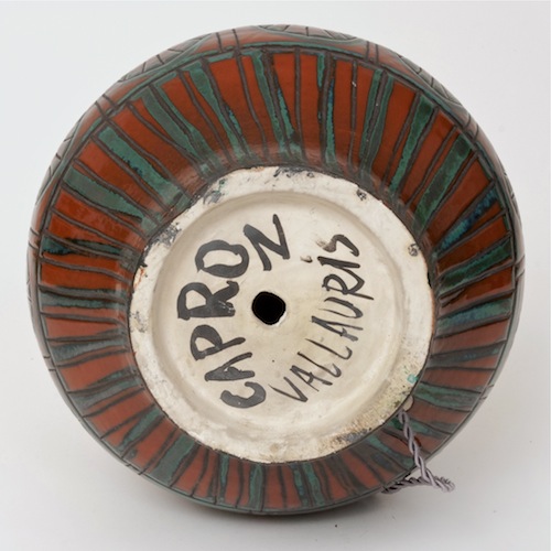 Roger Capron - Grand pied lampe