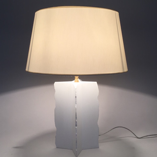 Julien Barrault - Paire de lampes "Comètes" à pans rognés