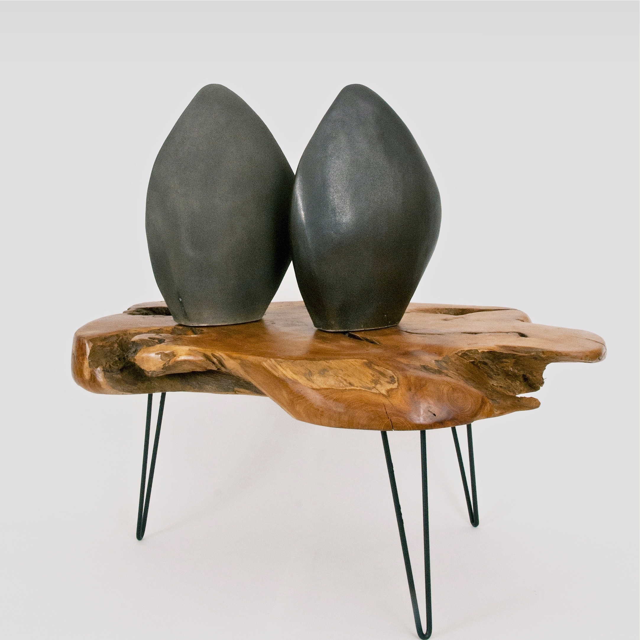 Tim Orr - Duo de sculptures en céramique 
