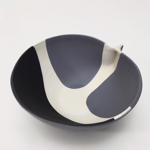 Mado Jolain - Grande coupe noire, blanche, grise