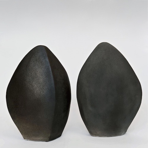 Tim Orr - Duo de sculptures en céramique 