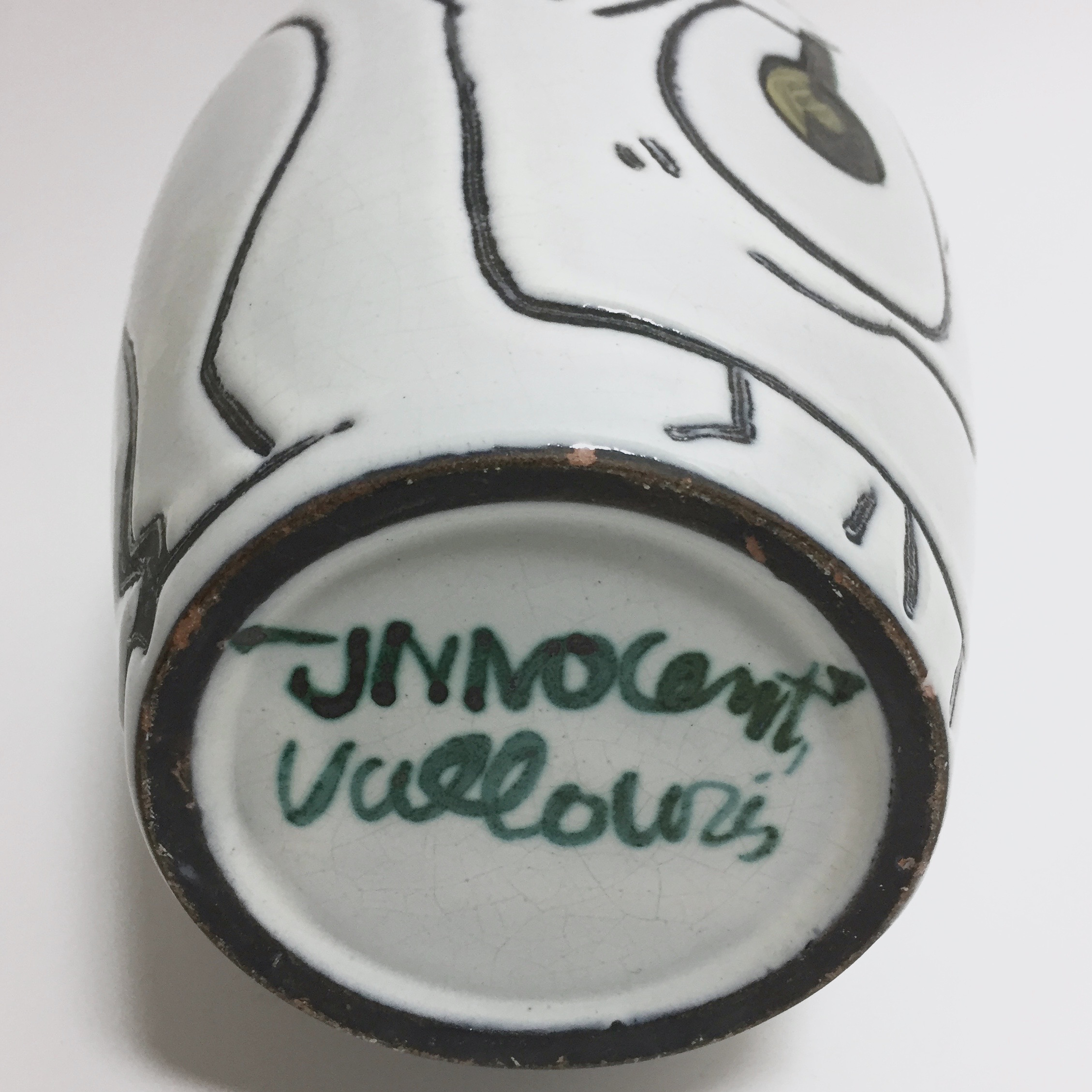 Jacques Innocenti - Vase bouteille 1