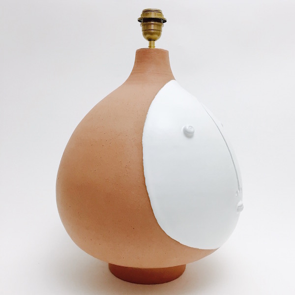 DaLo - Pied de lampe terracotta