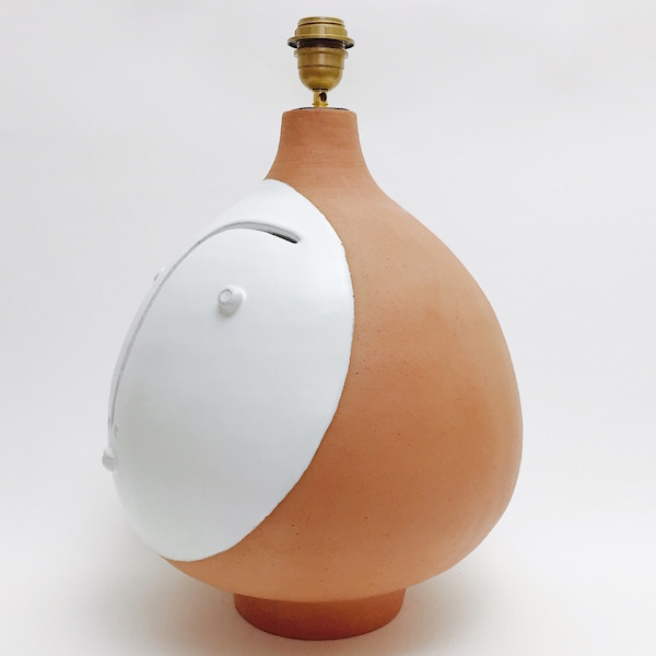 DaLo - Pied de lampe terracotta