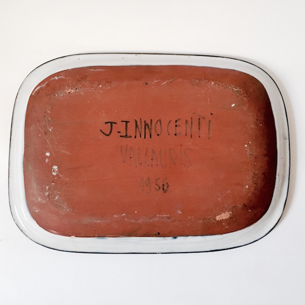 Jacques Innocenti - Ceramic Rectangular Bowl