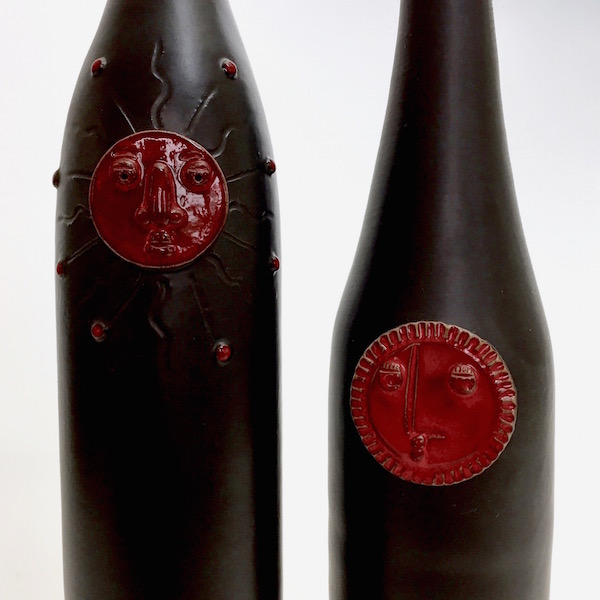DaLo - Paire de bouteilles en céramique