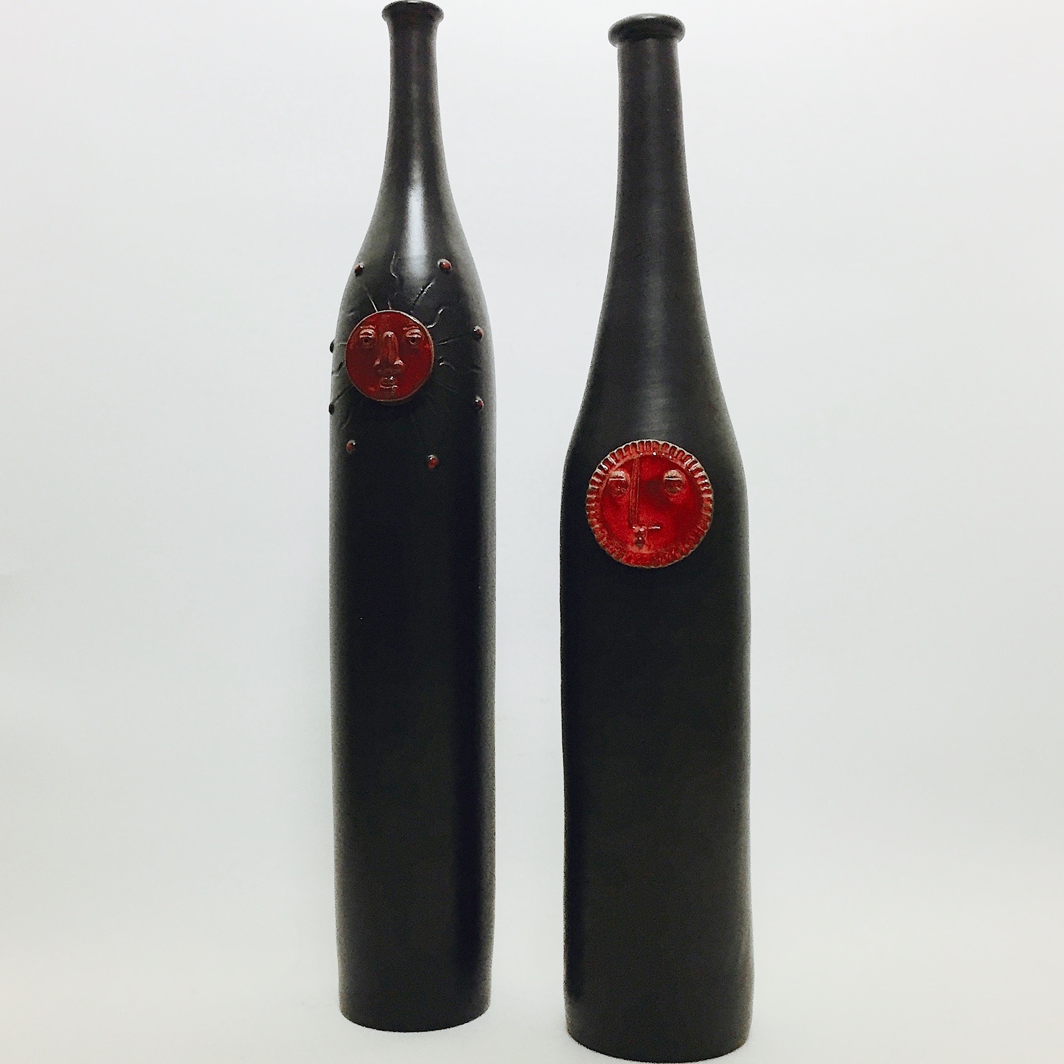 DaLo - Paire de bouteilles en céramique