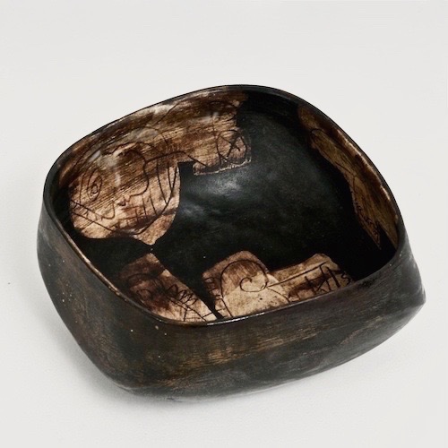 Ceramic Bowl by Eugène Fidler