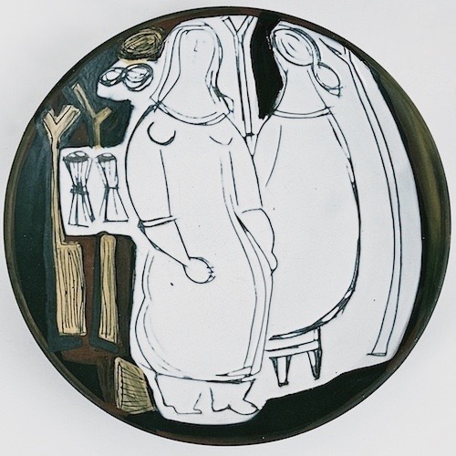 Jacques Innocenti - Large Ceramic Dish