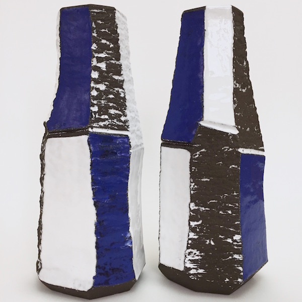 Salvatore Parisi - Ceramic Faceted Lamp Bases