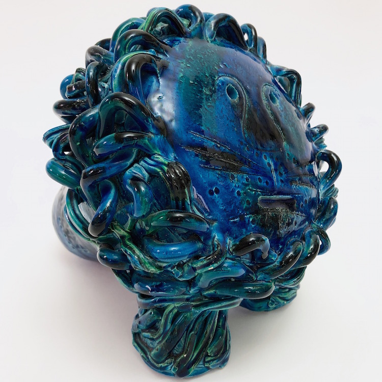 Bitossi - Ceramic Lion Sculpture