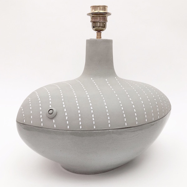 DaLo - Ceramic Lamp Base, Fish Shaped