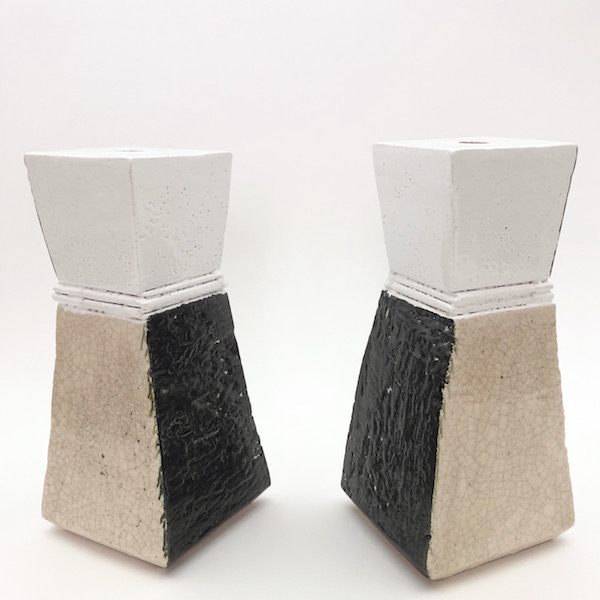 Salvatore Parisi - Pair of Geometric Table Lamp Bases