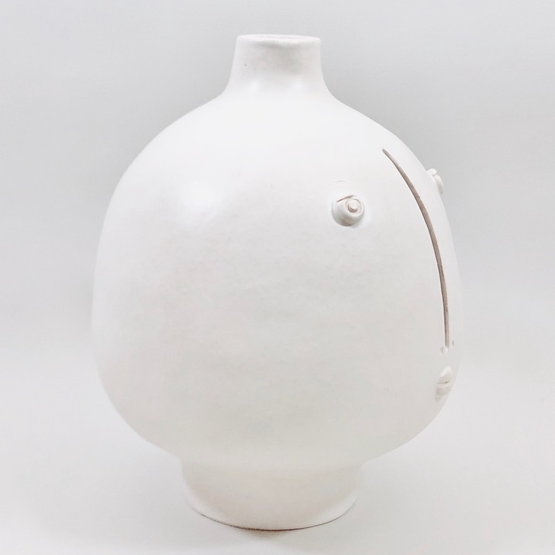 DaLo - White Ceramic Table Lamp Base