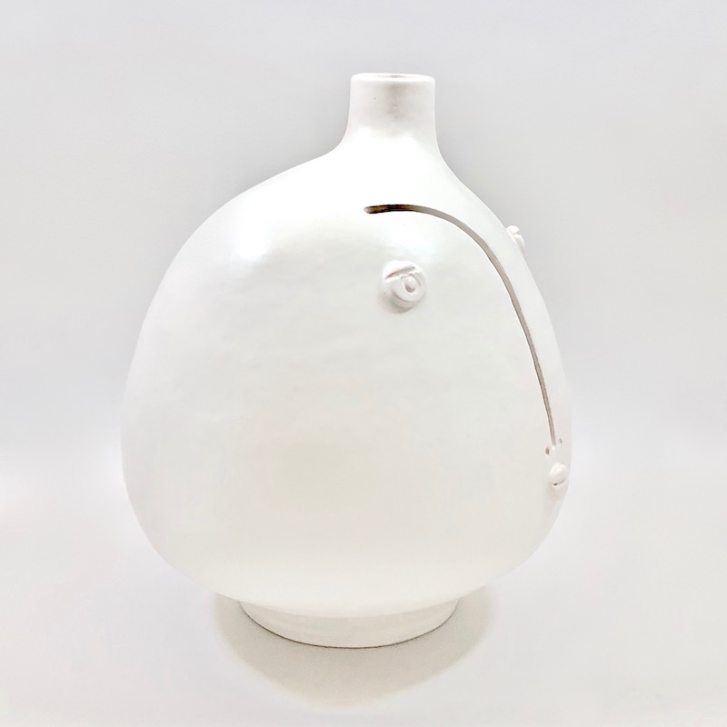 DaLo - White Ceramic Table Lamp Base