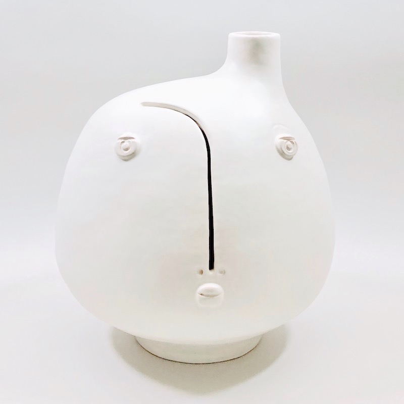 DaLo - White Ceramic Table Lamp Base