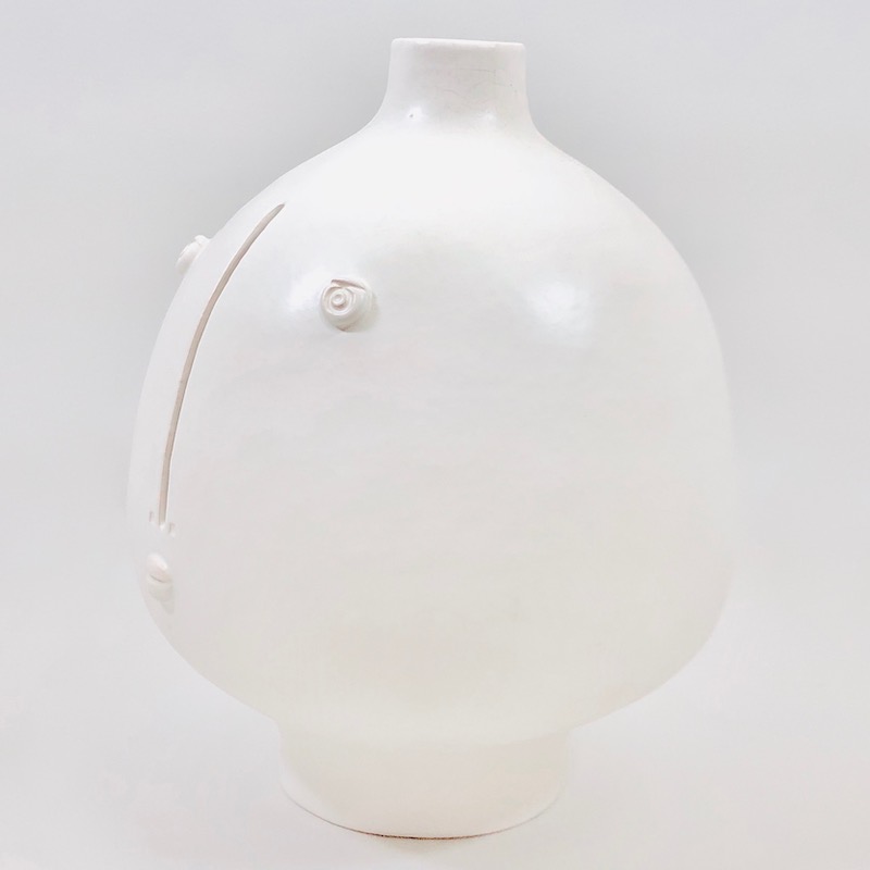 DaLo - White Ceramic Table Lamp Base