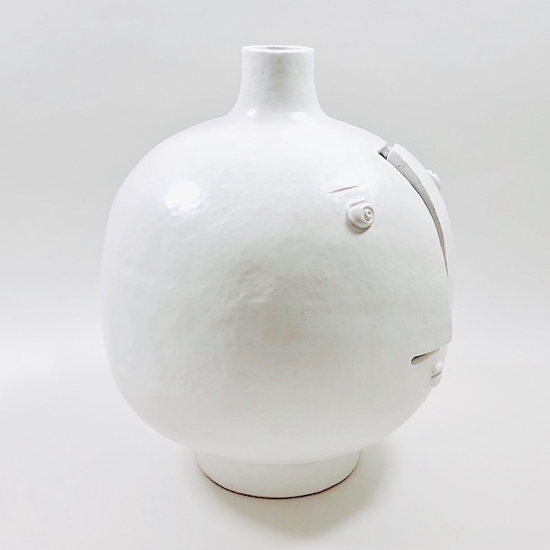 DaLo - Large White Ceramic Lamp Base