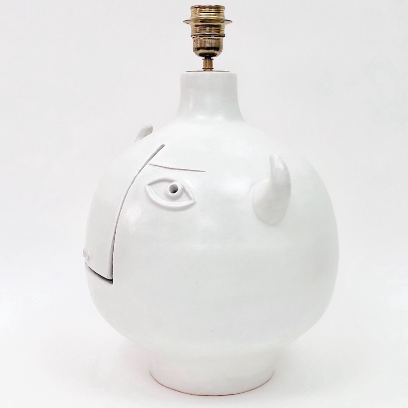 DaLo - Pied de lampe Taureau blanc