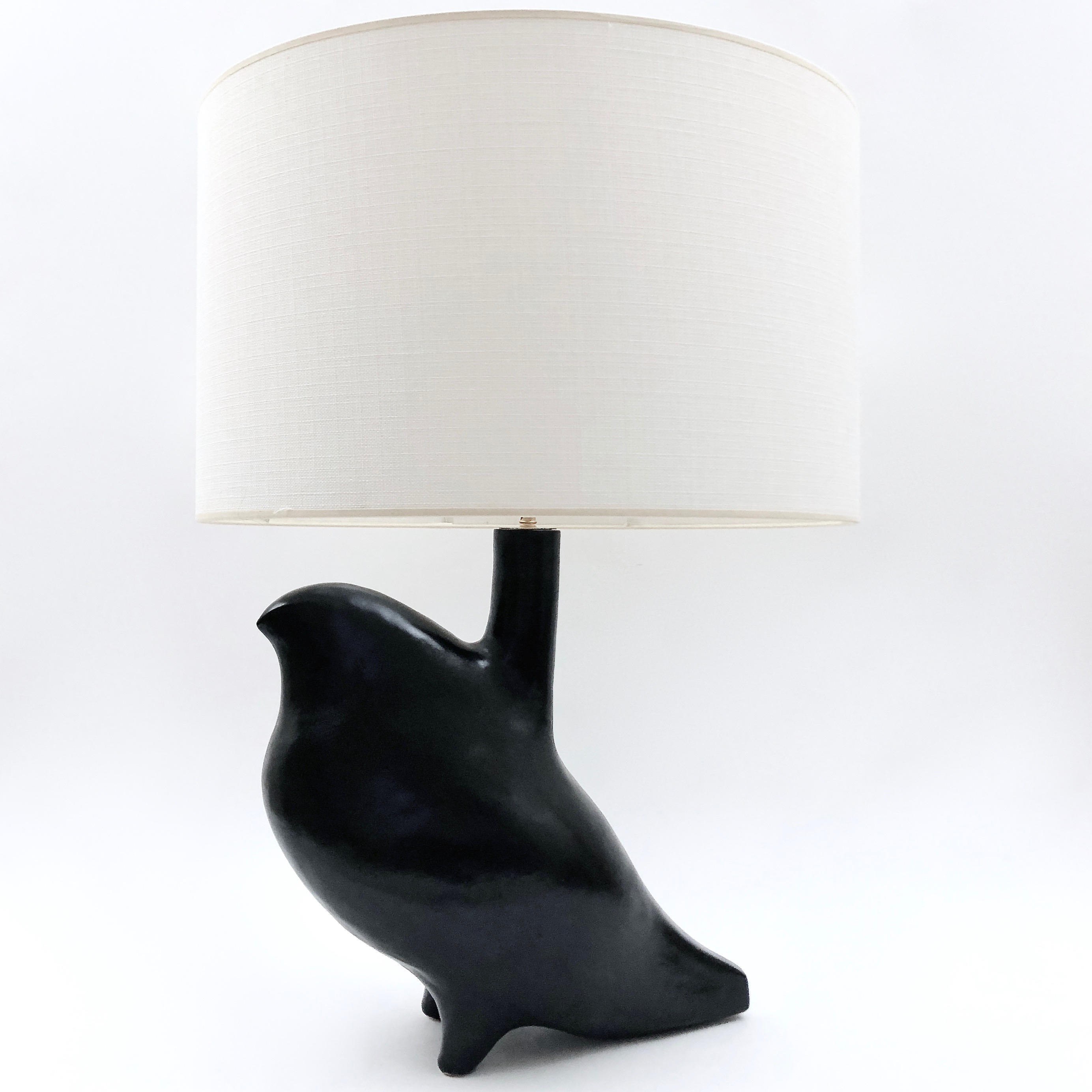 DaLo - Grande lampe oiseau noire