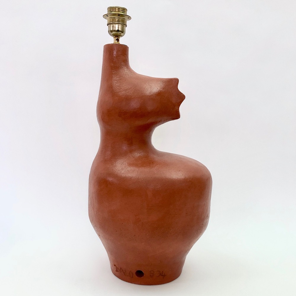 DaLo - Pied de lampe terracotta 