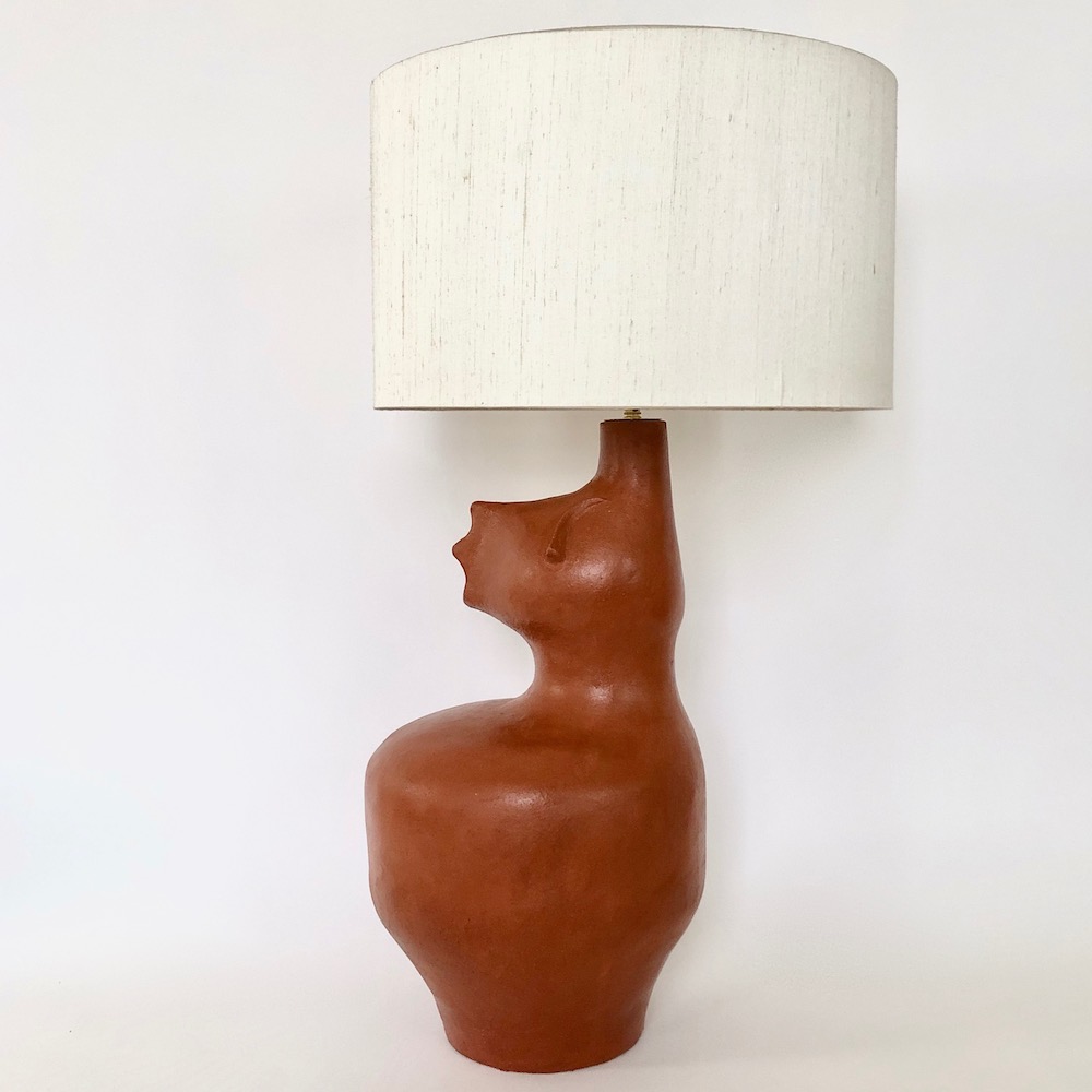 DaLo - Pied de lampe terracotta 