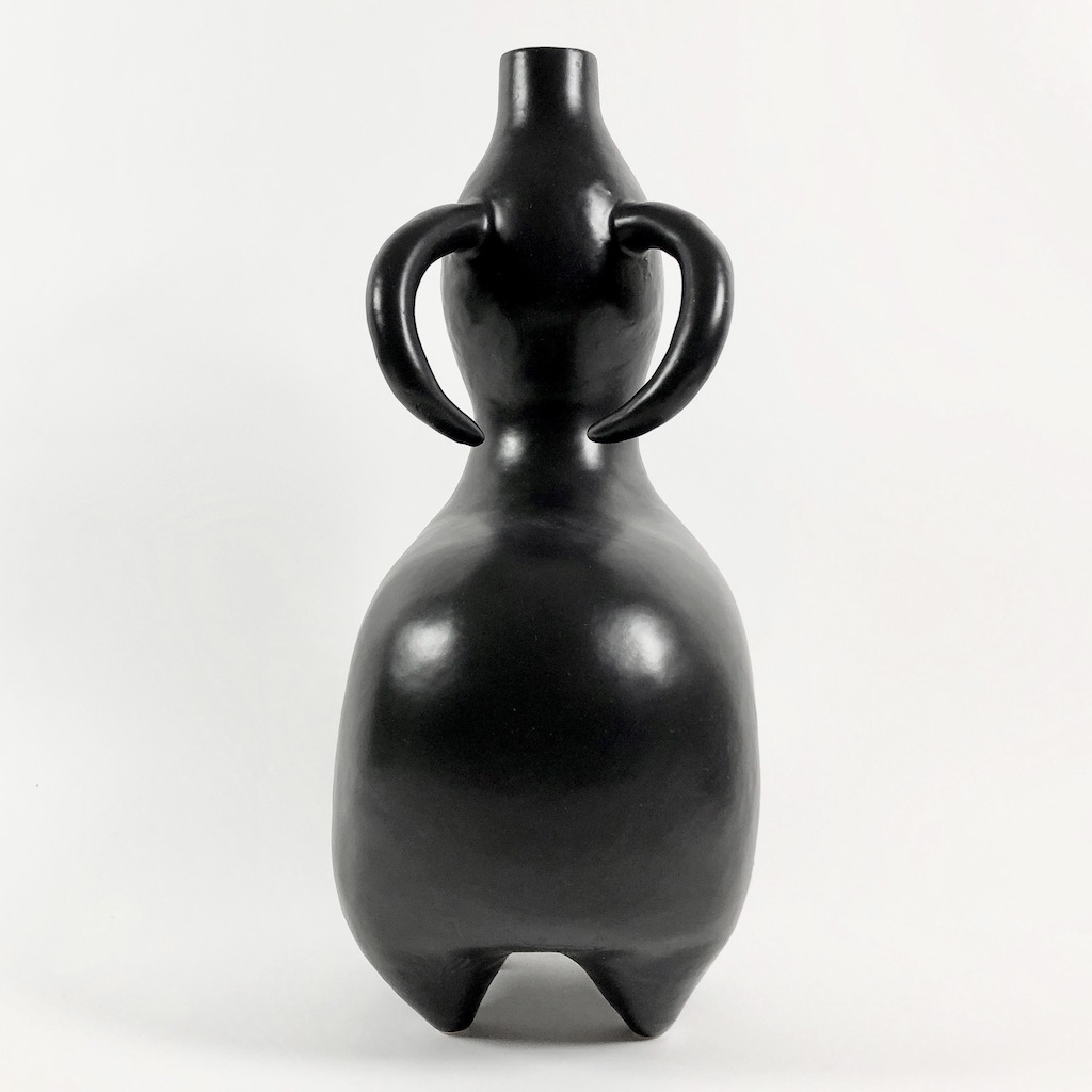 DaLo - Large Black Ceramic Table Lamp 