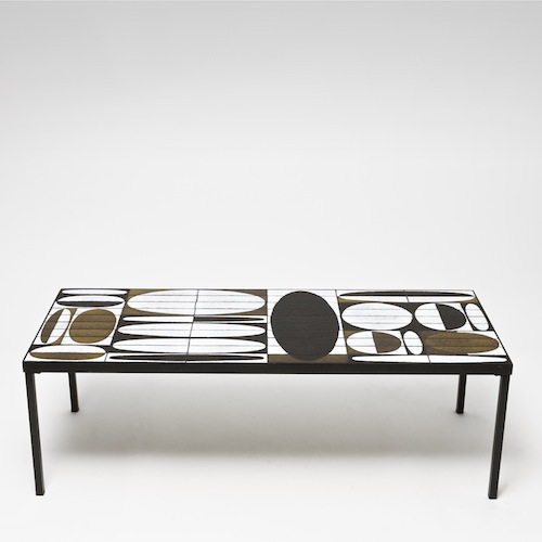 Ceramic Coffee Table by Roger Capron