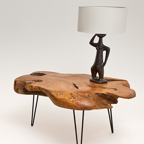 Human shaped table lamp / Sold