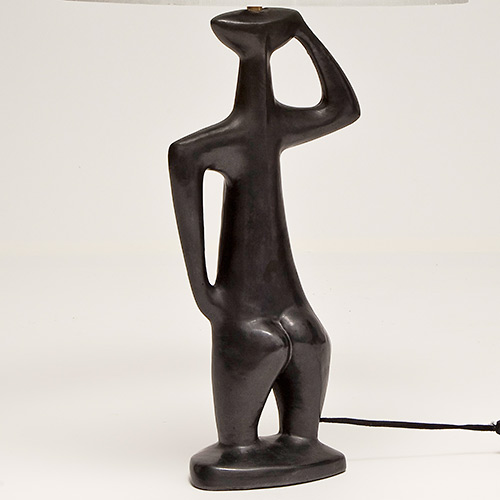 Pied de lampe anthropomorphe / Vendu