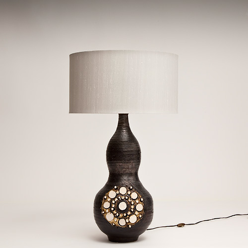 Georges Pelletier - Double gourd shaped table lamp