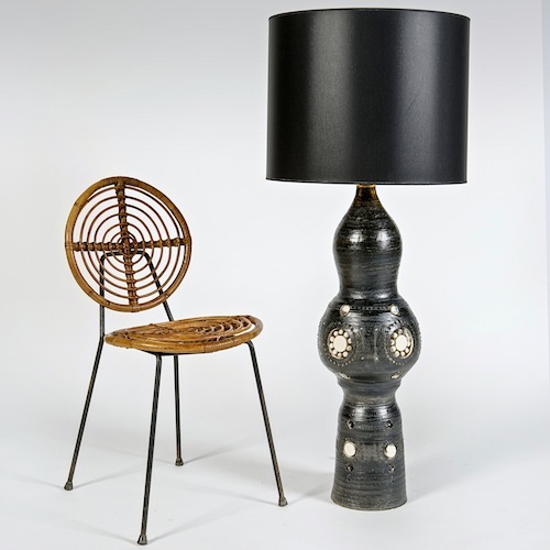 Georges Pelletier - Grande lampe de sol 