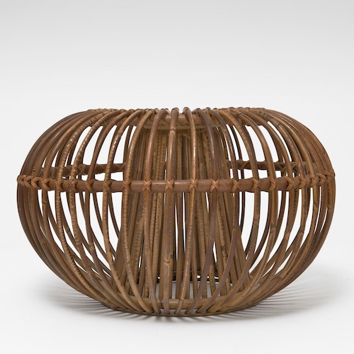 Rattan Lounge-chair and Ottoman