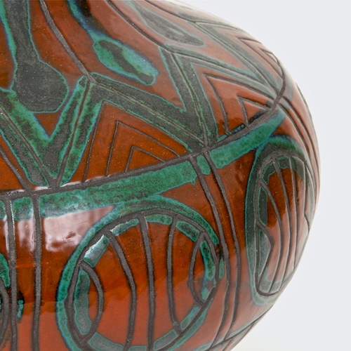 Roger Capron - Grand pied lampe