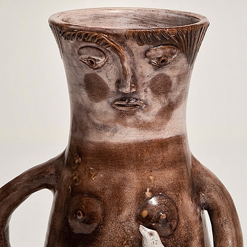 R.J Cloutier - Vase anthropomorphe 