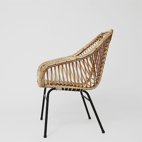 Rattan armchair