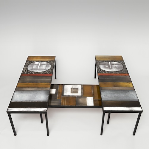 Roger Capron - Glazed Lava Coffee Table