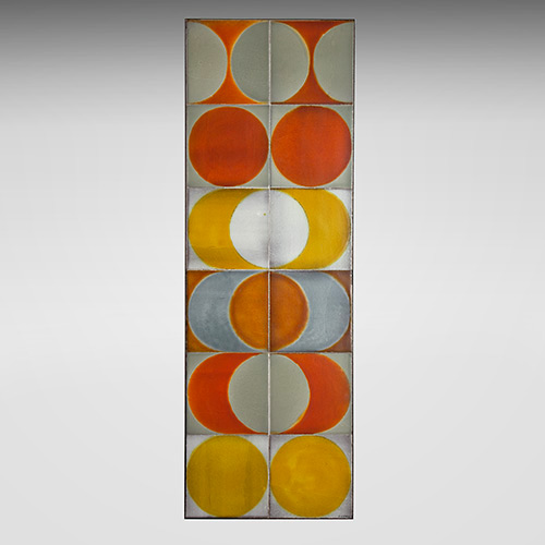 Roger Capron - Table basse aux cercles