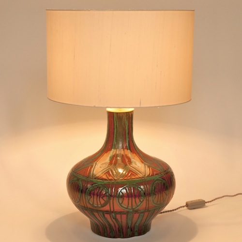 Roger Capron - Grand pied lampe